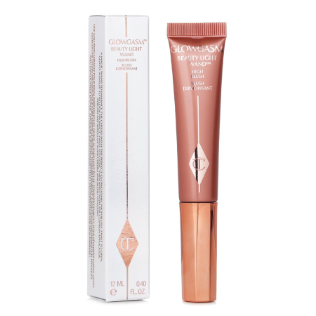 Charlotte Tilbury GLOWGASM BEAUTY LIGHT WAND 12ml #Peachgasm , Charlotte Tilbury , เครื่องสำอาง Charlotte , บลัชออน Charlotte , #CharlotteTilbury ,  #PillowTalk